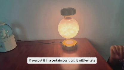 3D LED Moon Night Light Wireless Magnetic Levitating Rotating Floating Ball Lamp For School Office Bookshop Home Decoration